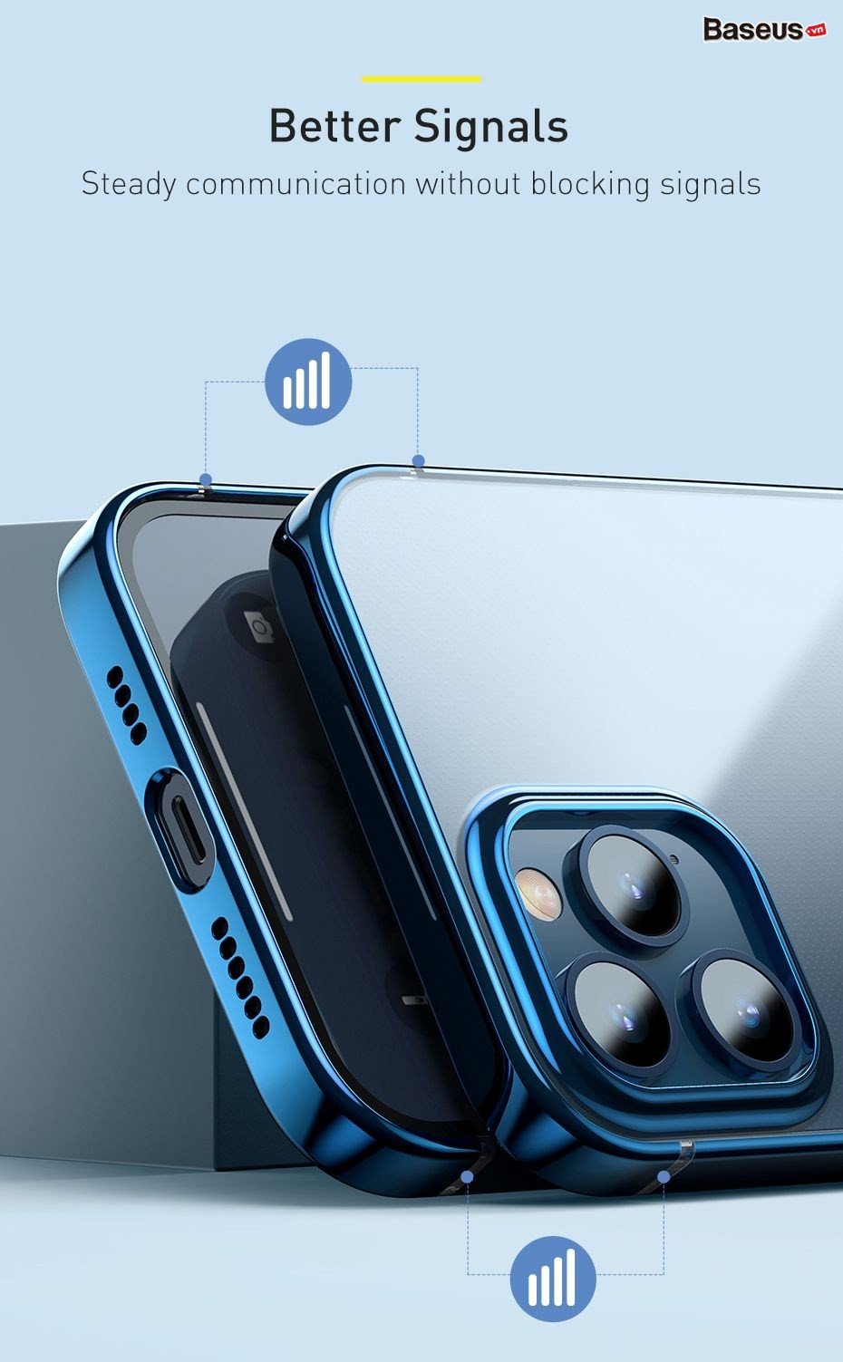 Ốp lưng Silicone dẽo trong suốt viền si màu Baseus Shining Case cho iPhone 12 mini / iPhone 12 / iPhone 12 Pro / iPhone 12 Promax_Hàng Nhập Khẩu