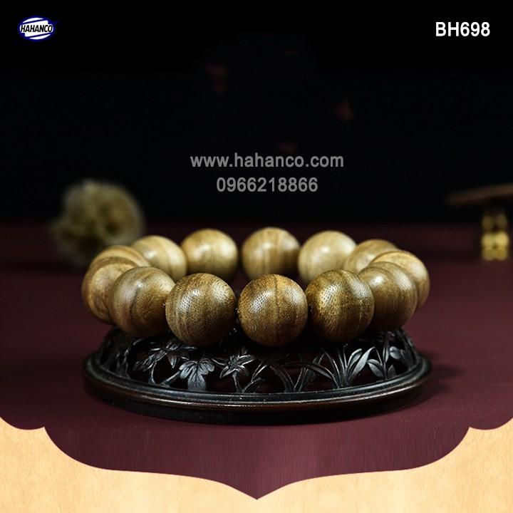 Vòng Gỗ Trầm Hương (Đủ Size) BH698 -Trầm Tốc Việt - An Yên/Thịnh Vượng - Bracelet of HAHANCO