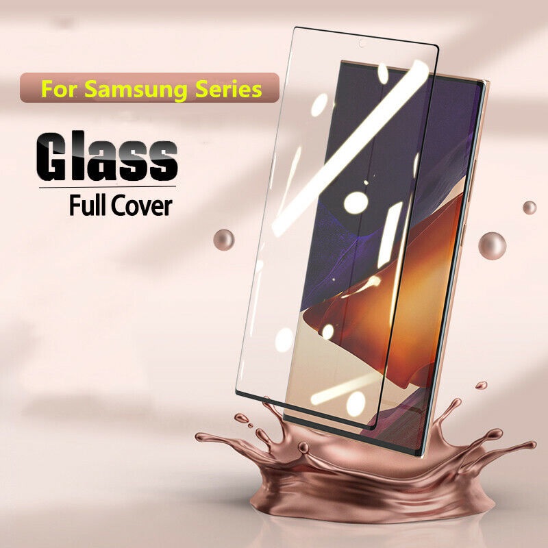 Miếng dán kính cường lực cho Samsung Galaxy Note 20 Ultra full màn hình 3D hiệu Kuzoom Protective Glass (mỏng 0.3mm, vát cạnh 2.5D, độ cứng 9H, viền cứng mỏng) - Hàng nhập khẩu