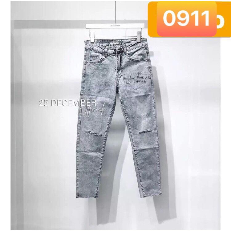 Quần Jeans nam rách phong cách hàn quốc Cực Đẹp - TiNa05 - 32