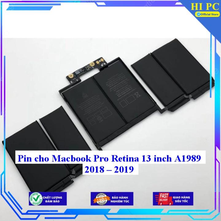 Hình ảnh Pin cho Macbook Pro Retina 13 inch A1989 2018 – 2019 - Hàng Nhập Khẩu 