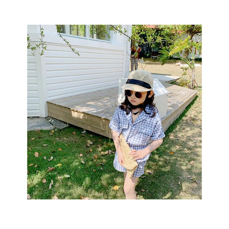 Vest short caro xinh xắn cho bé