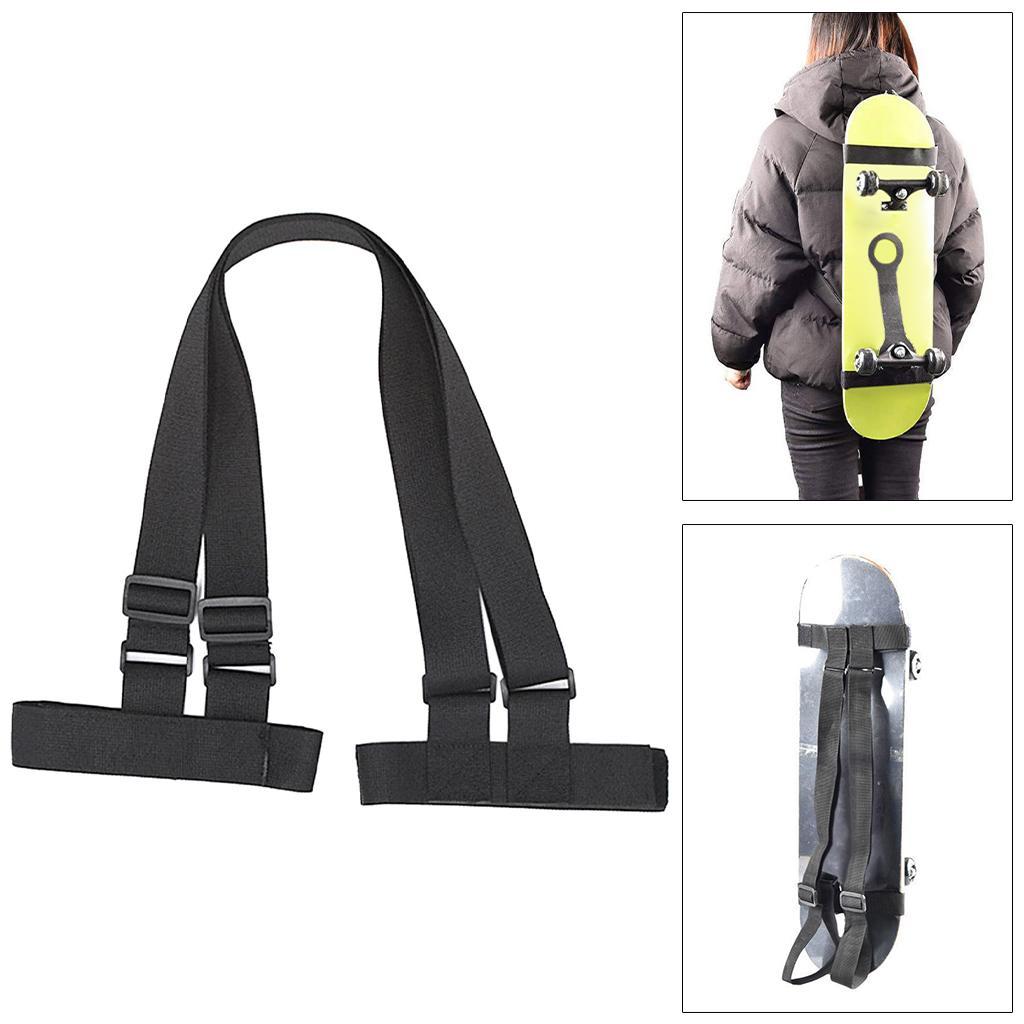 Skateboard Strap Longboard Carrier Snowboard Carry Strap Adjust Belt