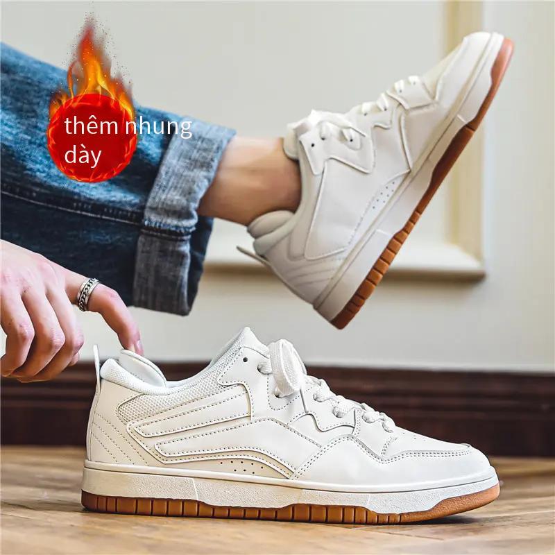 Ưu đãi đặc biệt giày nam công trường giày chống trượt ins giày tăng bố giày khuyến mãi mới nhất