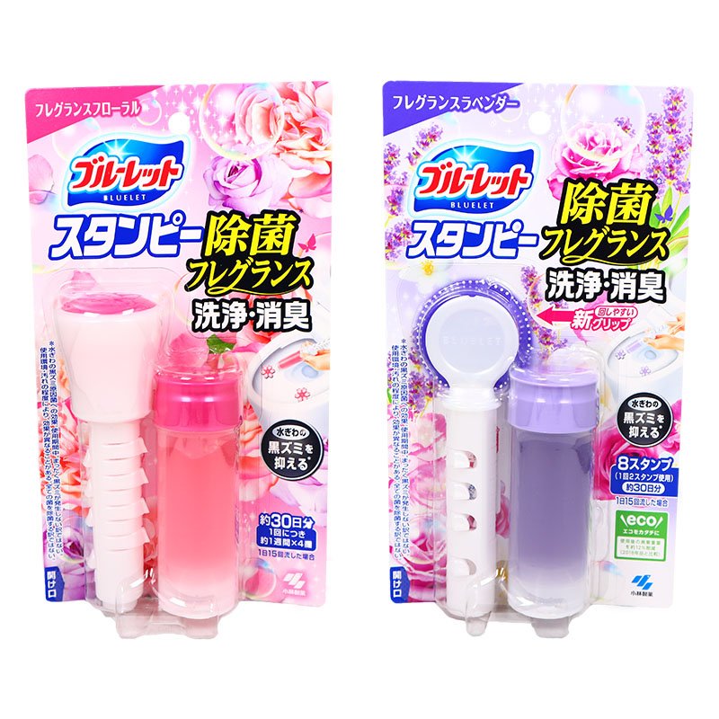 Gel khử mùi bồn cầu toilet hình bông hoa Kobayashi Diệt khuẩn khử trùng bồn cầu nội địa Nhật Bản