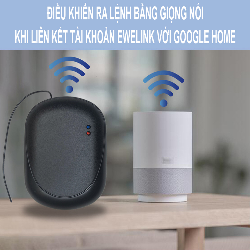 Hộp điều khiển cửa cuốn bằng điện thoại kết nối wifi (mô tơ xích 220VAC)