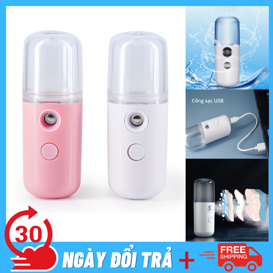 Máy phun sương NANO giữ ẩm  SIÊU TIỆN LỢI, ĐỘ BỀN 5 NĂM MINI SWEET màu ngẫu nhiên