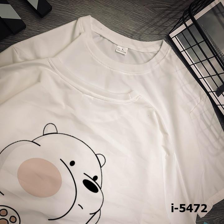 Áo Thun Nữ Unisex Gấu Dễ Thương