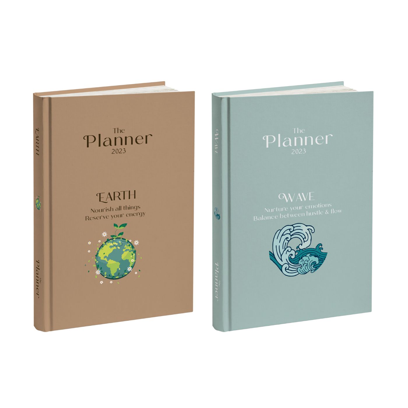 Combo 2 Sổ Planner 2023 - Tặng 1 washi tape - danh họa, tranh Van Gogh ngẫu nhiên