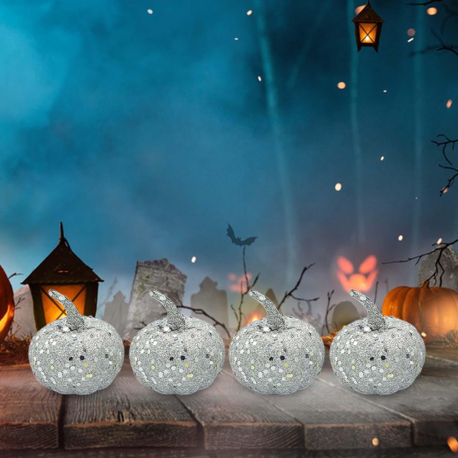 12x Foam Pumpkin Models Handmade for Table Centerpiece Thanksgiving Festival