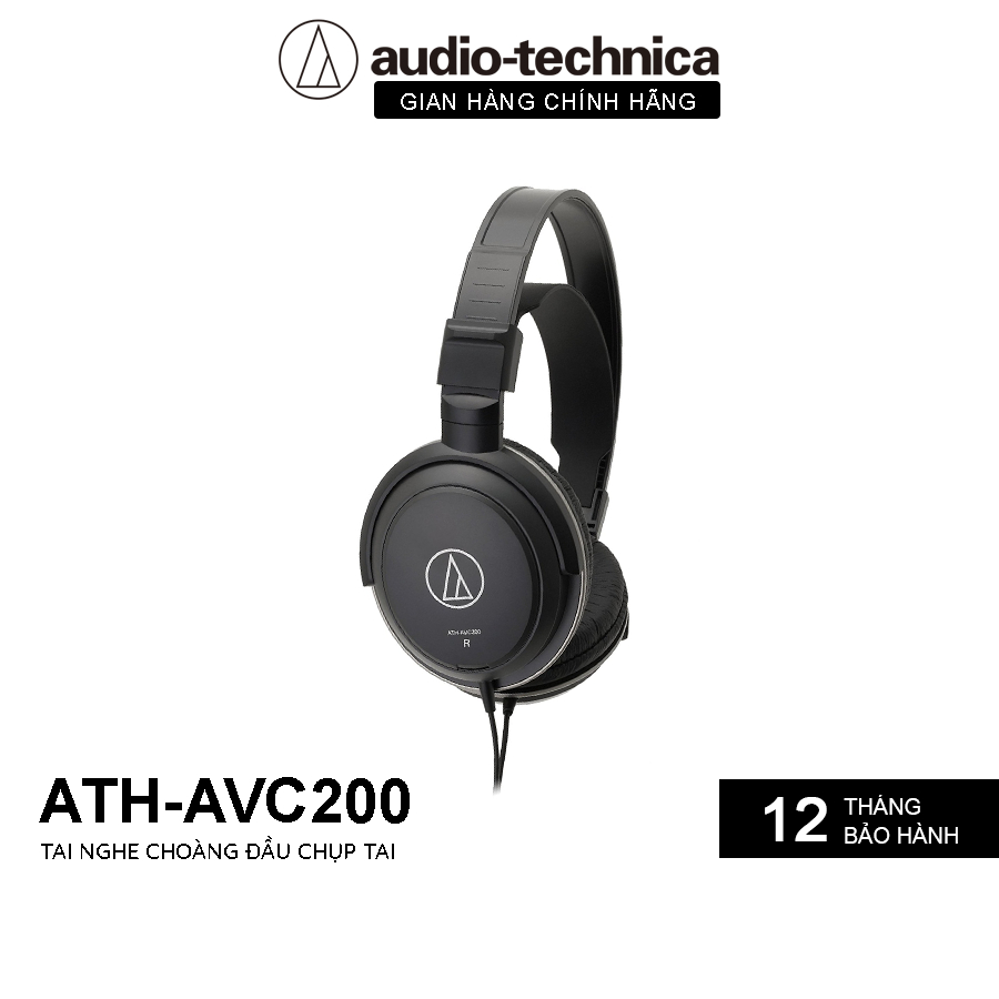 Tai Nghe Audio-Technica Professional Hifi ATH-AVC200 - Hàng Chính Hãng