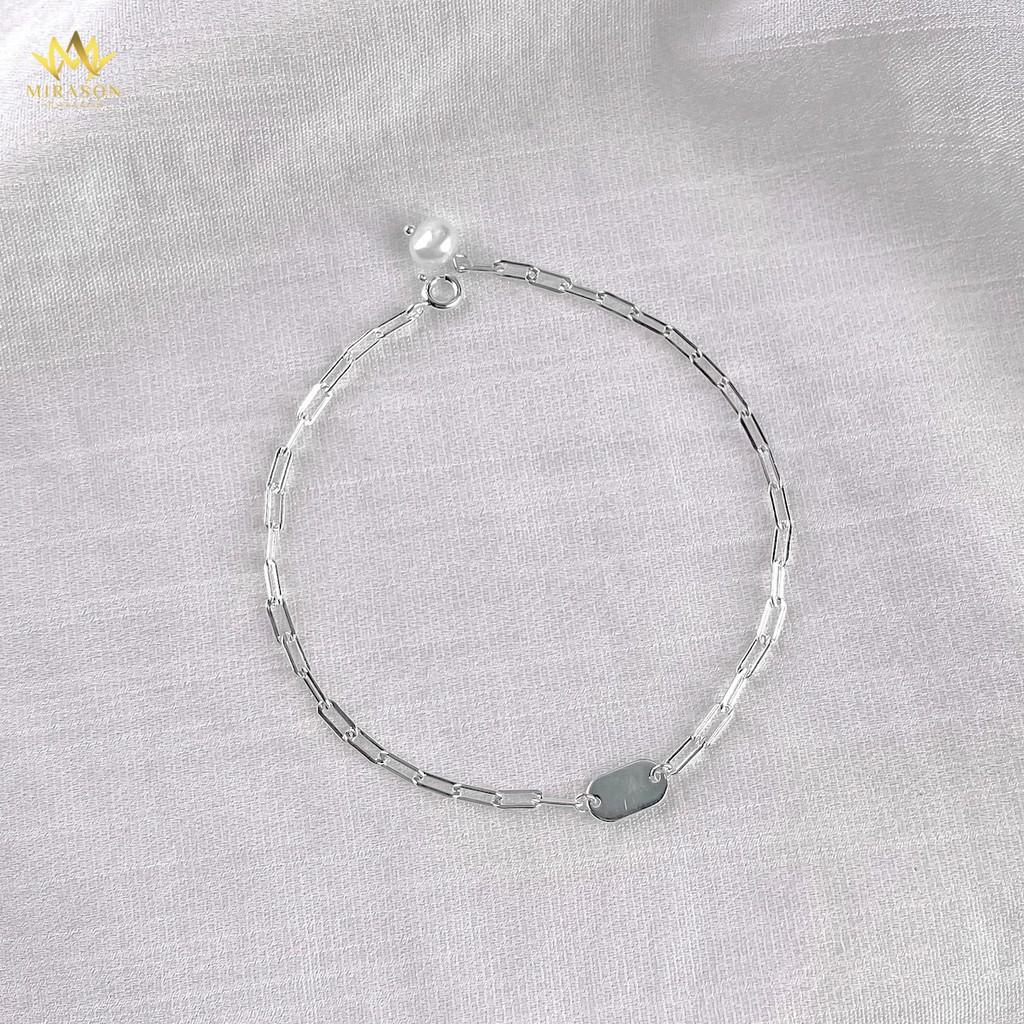 MIRASON - Lắc Tay Nữ Bạc 925 Cao Cấp - MLT009