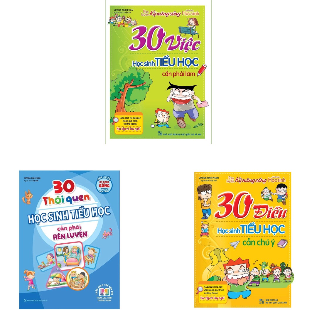 Combo Sách: Giáo Dục Toàn Diện - Học Sinh Tiểu Học