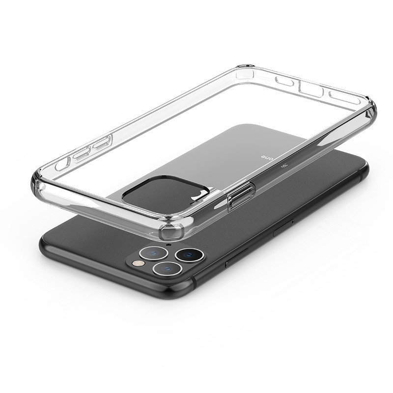 Ốp lưng silicon chống sốc cho iPhone 11 Pro Max (6.5 inch) hiệu Likgus Crashproof (siêu mỏng, chống chịu mọi va đập, chống ố vàng) - Hàng nhập khẩu