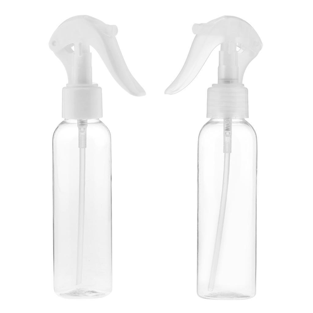 4pcs Makeup Trigger Sprayer Bottle Empty Travel Spray Containers Refillable