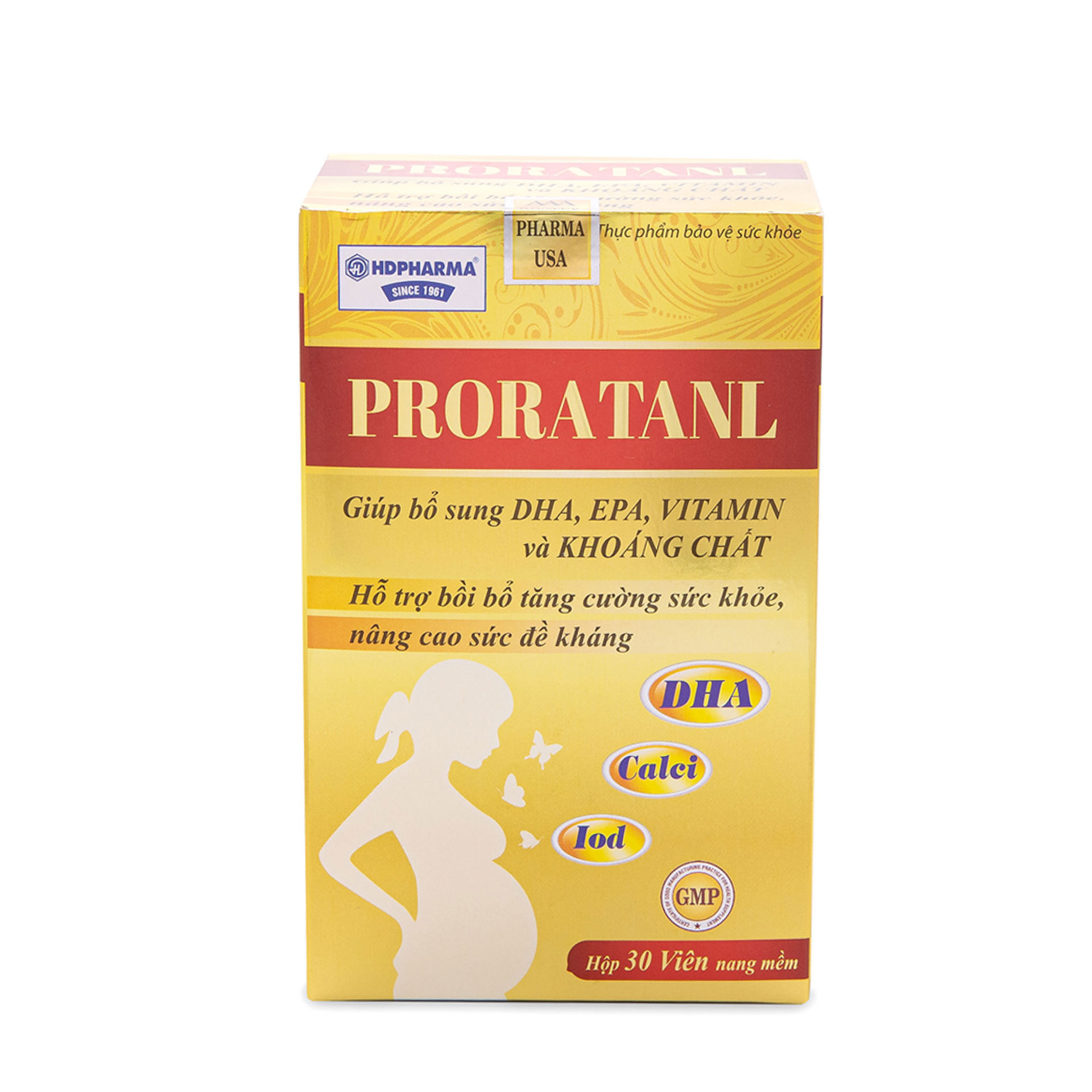 Viên uống PRONATAL bổ sung DHA , vitamin thiết yếu cho mẹ bầu, mang thai