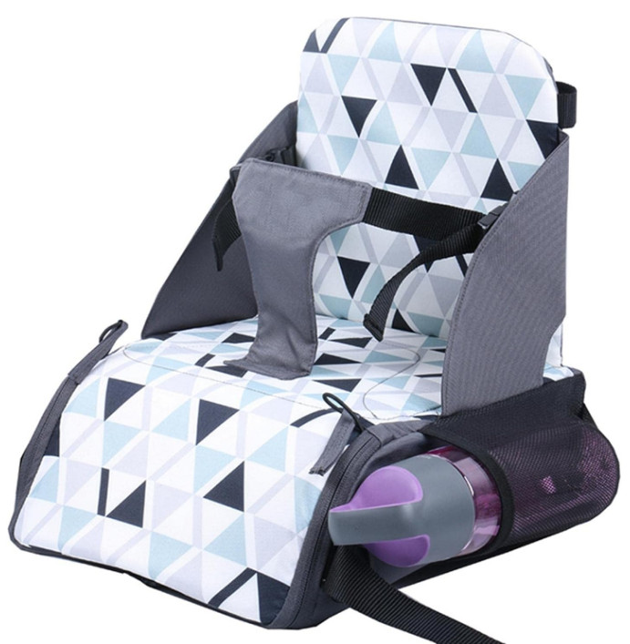 Ghế Ngồi Ăn Cho Bé Xếp Gọn Du Lịch Có Ngăn Đựng Đồ Và Khóa An Toàn Booster BABY Seat Travel