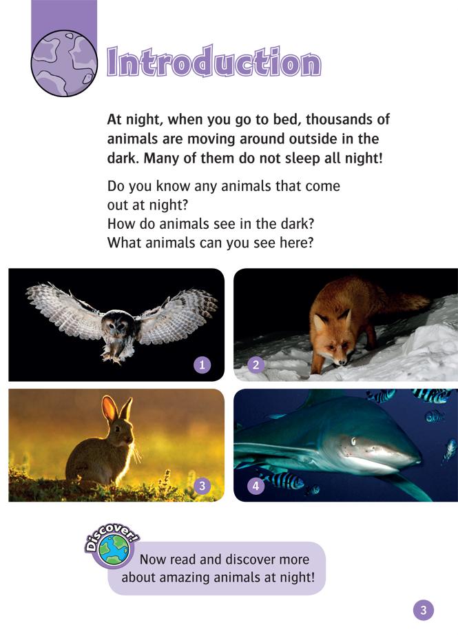 Oxford Read and Discover 4 Animals at Night