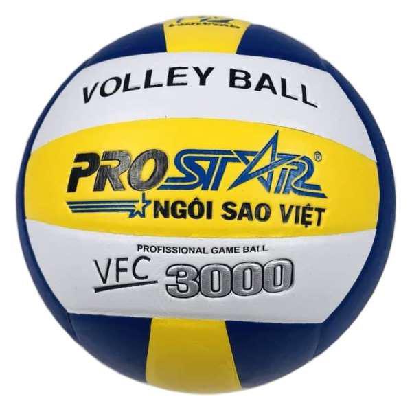 Quả bóng chuyền PROSTAR VFC 3000-(Cao su,chịu lực tốt, không thấm nước)