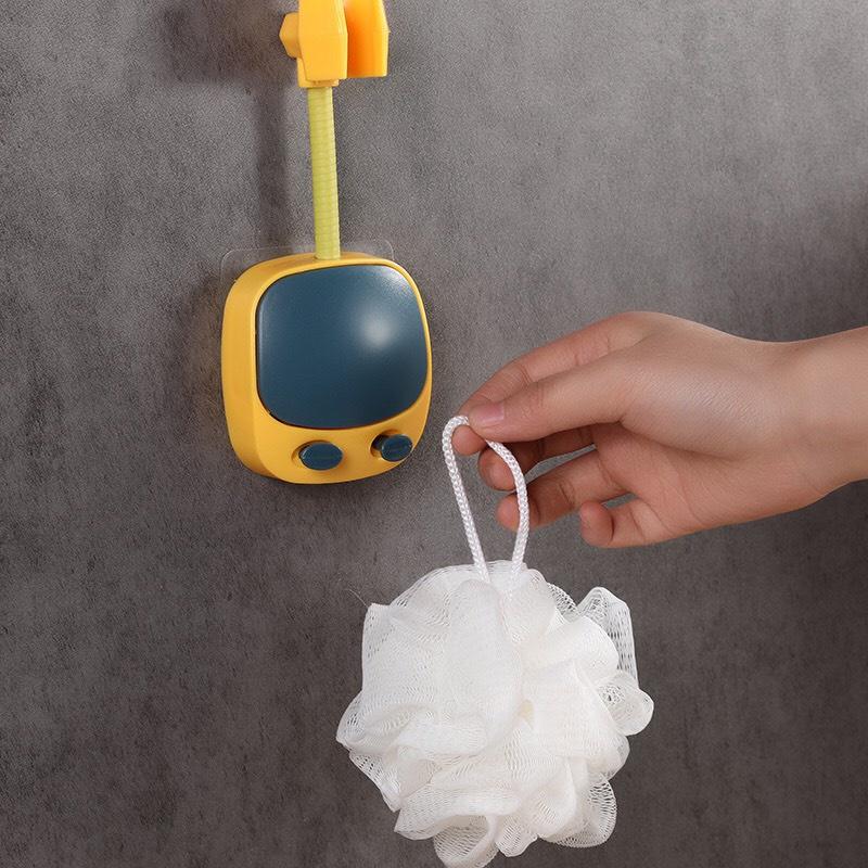 Giá Đỡ Vòi Hoa Sen Gắn Tường Xoay 360 Độ Tiện Lợi Không Cần Đục Lổ