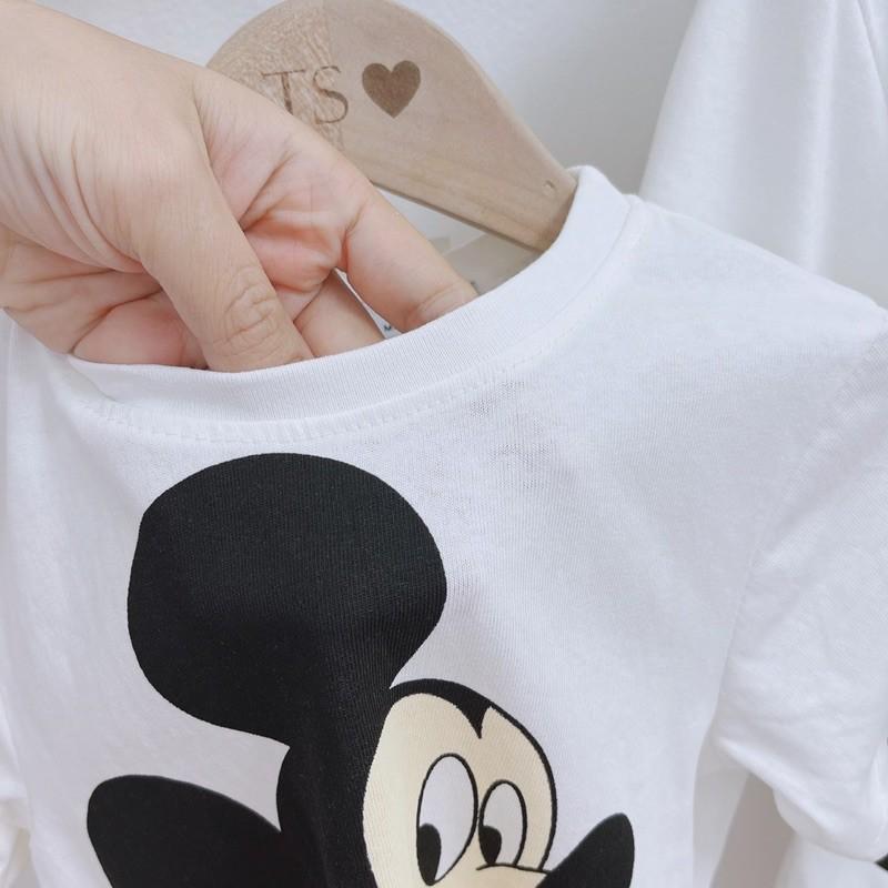 SET ÁO ĐÔI MẸ VÀ BÉ IN HÌNH MICKEY SIÊU XINH