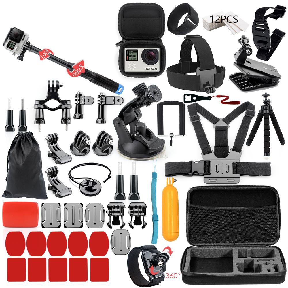 Dụng cụ cam cho máy ảnh chụp ảnh ngoài trời Công cụ bảo vệ cho gopro hero 6 5 4 3 kit