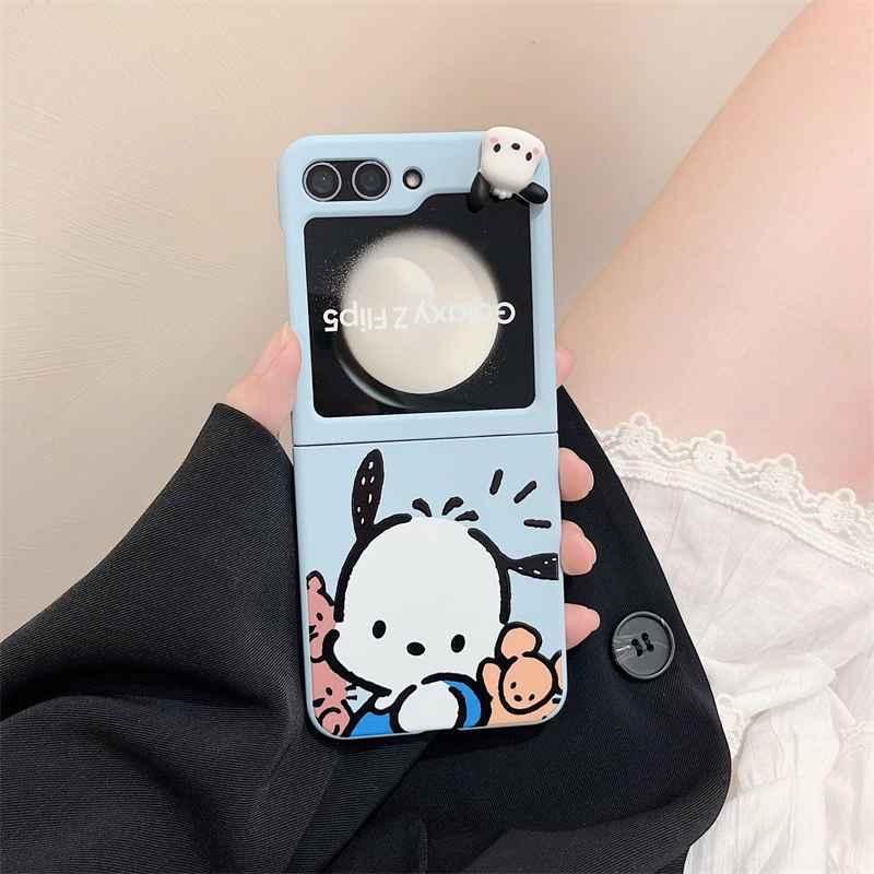 Ốp Lưng Snoopy Cho Samsung Galaxy Z Flip 5 Nhựa Cứng Cute - BUM STORE GALAXY CASE