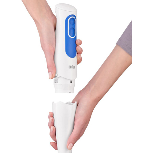 Máy Xay Sinh Tố Cầm Tay Braun MQ3000+ Smoothie - Trắng Xanh - Hàng Chính Hãng