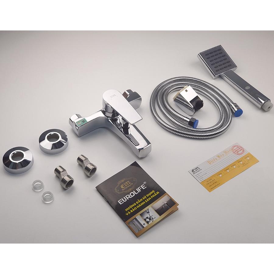 Củ sen nóng lạnh Đồng mạ Chrome Eurolife EL-JAS01
