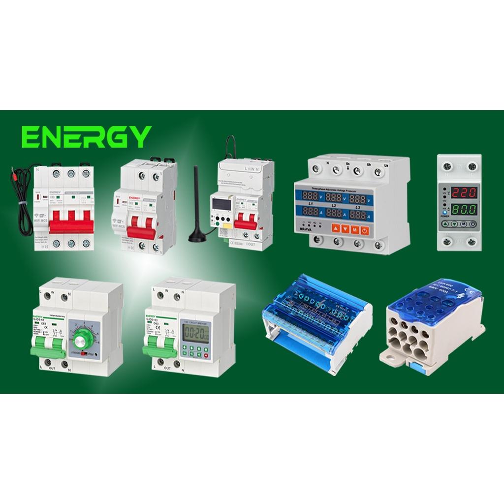 THIẾT BỊ ĐIỆN ENERGY – HỘP NỐI CÁP KHỐI CÀI RAIL 2P, 4P 125A