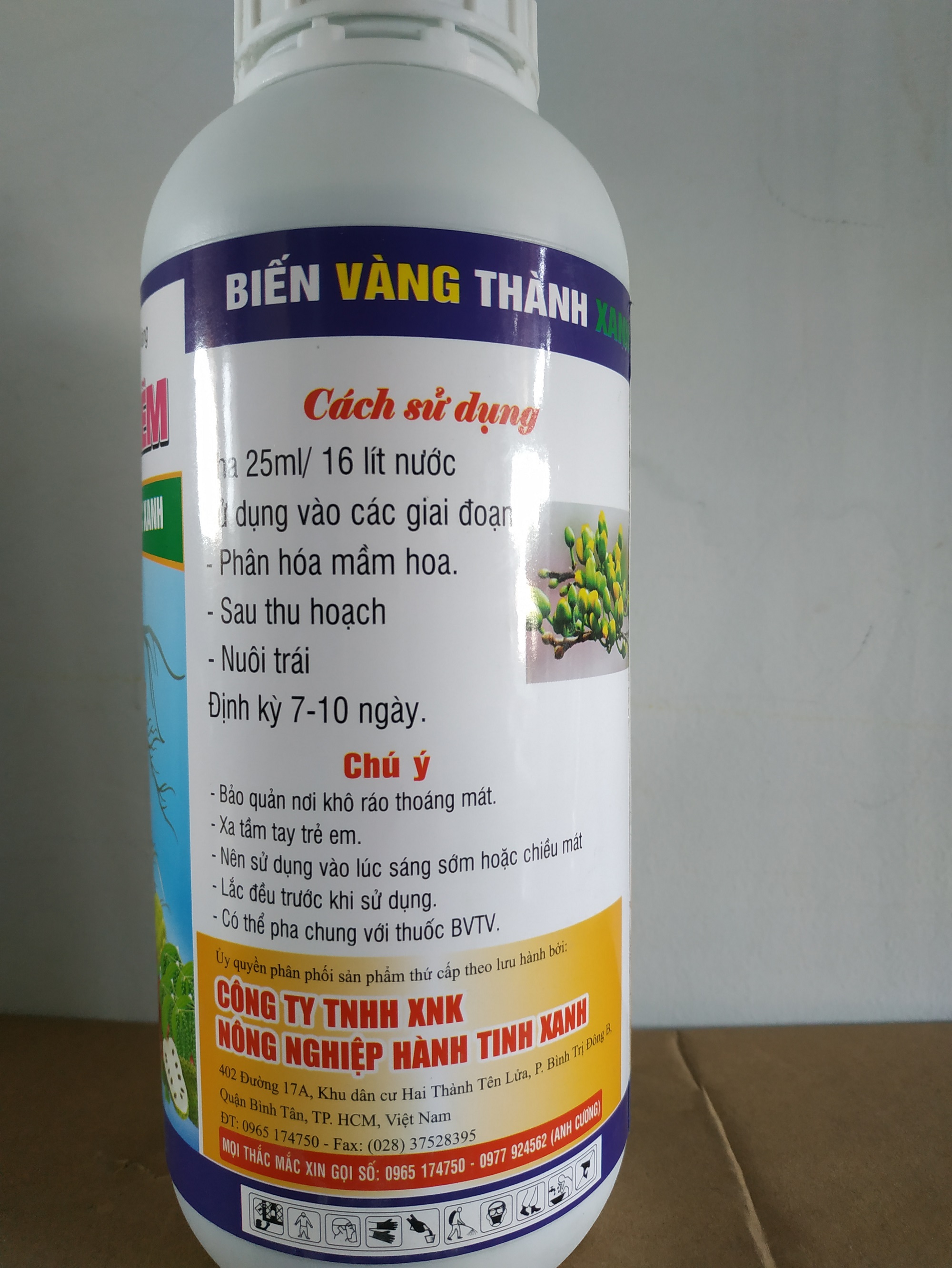 Phân bón vi lượng Siêu Lân Kẽm giúp rễ khỏe, cây sung dày lá xanh - chai 1 lít
