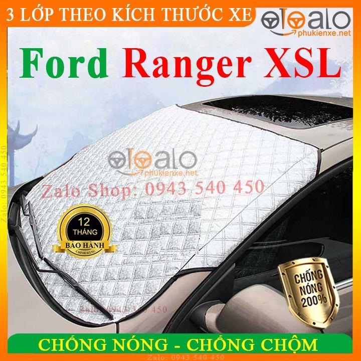 Bạt Phủ dành cho Ô Tô Ford Ranger XLS Cao Cấp 3 Lớp Chống Nắng Nóng Chống Nước Chống xước