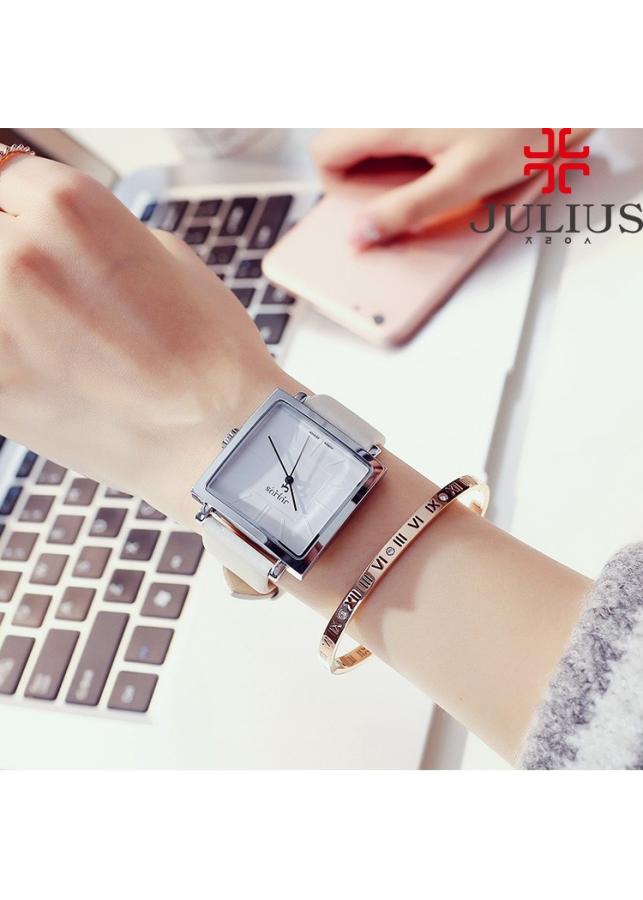 Đồng hồ Nữ Julius Hàn Quốc J1213 Trắng