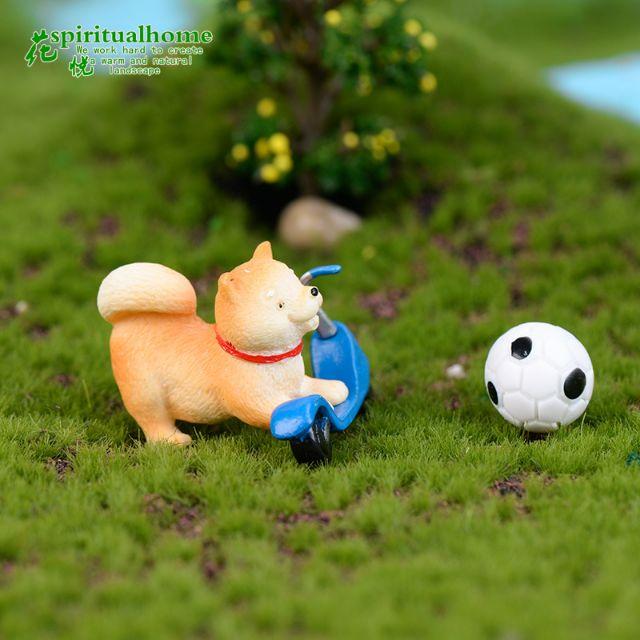 Tiểu Cảnh - Chú chó Shiba vàng làm tiểu cảnh/ charm slime /terrarium/ mô hình trang trí - chaucaydep