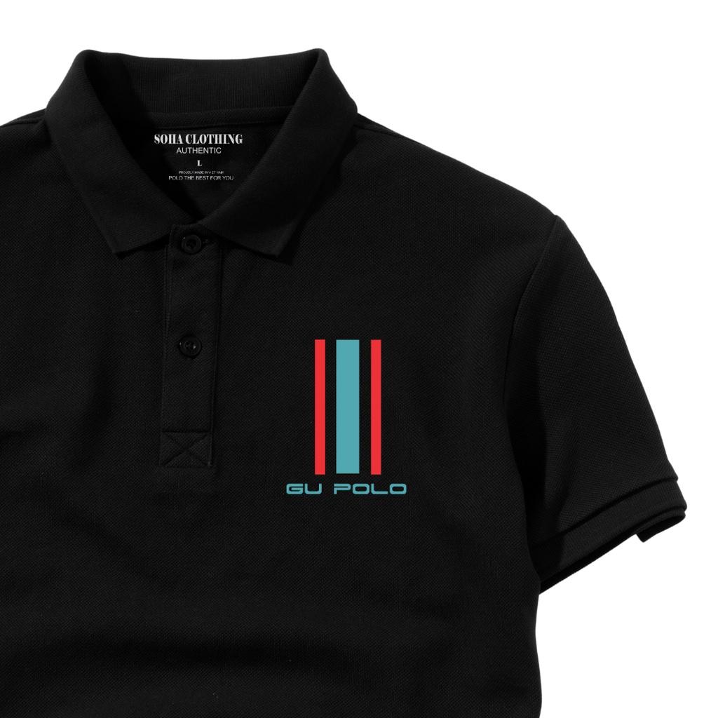 Áo Thun Polo Nam Basic cổ bẻ vải Cá Sấu chuẩn form,hình in sắc nét, Gu PoLo-SoHa Clothing