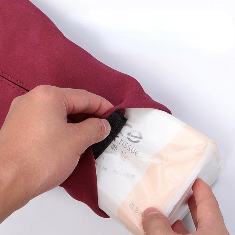 Hộp Đựng Khăn Giấy Gắn Tấm Chắn Nắng Xe Hơi Đa Năng Sáng Tạo