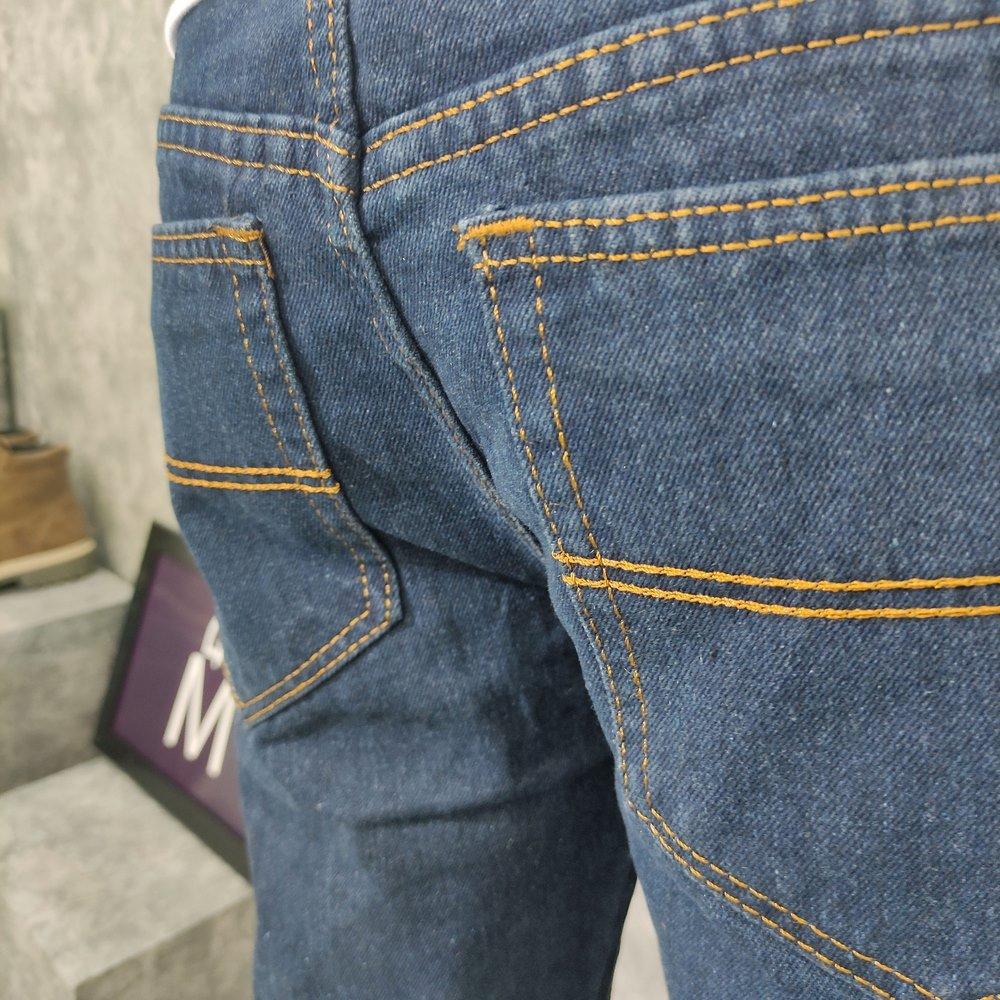 Quần short jean nam MĐ Q393 xanh đen