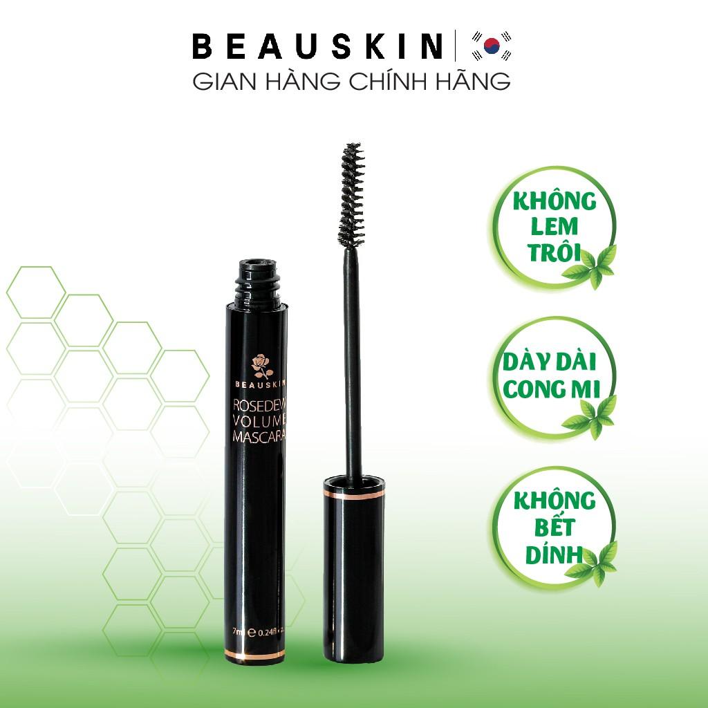 Chuốt Mi BEAUSKIN Rosedew Volume Collagen Mascara Không Lem Trôi, Dài Dày Cong Mi 7ml - BMMS0200210