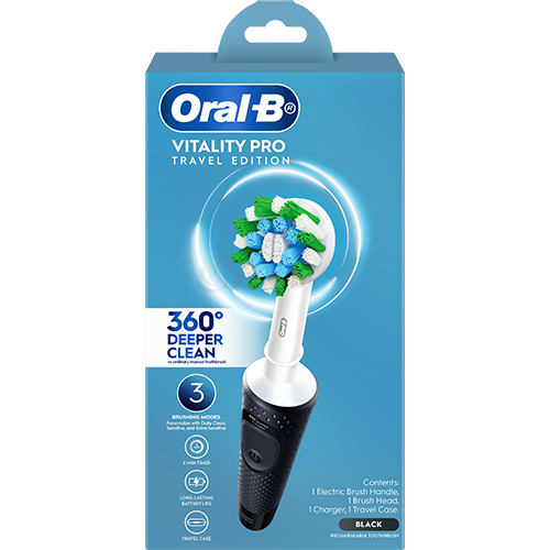 Bàn chải điện Oral-B Vitality Pro Travel Edition - Hàng chính hãng