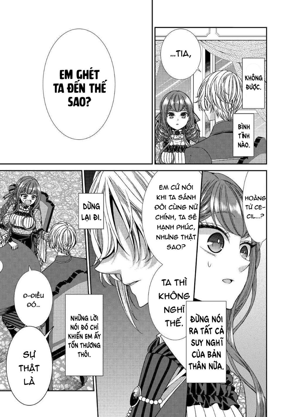 nhật ký theo dõi vị hôn thê tự nhận mình là nữ phụ phản diện 1 chapter 17 15