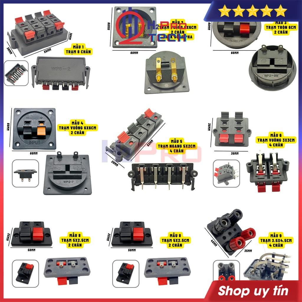 Trạm Loa Thùng, Amply, Sub Cao Cấp Các Loại, Hậu Loa 2 - 4 - 8 Cọc Đa Dạng Mẫu Mã Kích Thước (1 Chiếc)-H2pro Tech