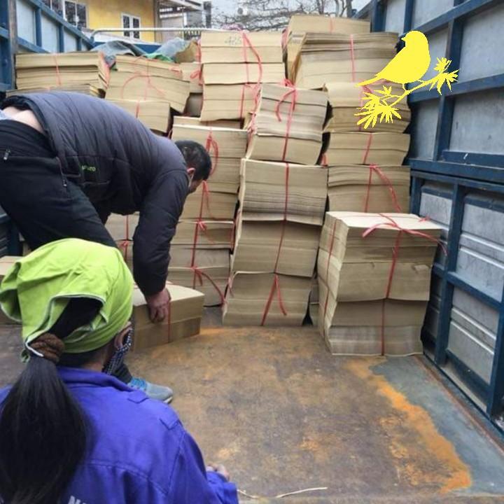 2 kg giấy lót lồng chim Chích chòe lửa