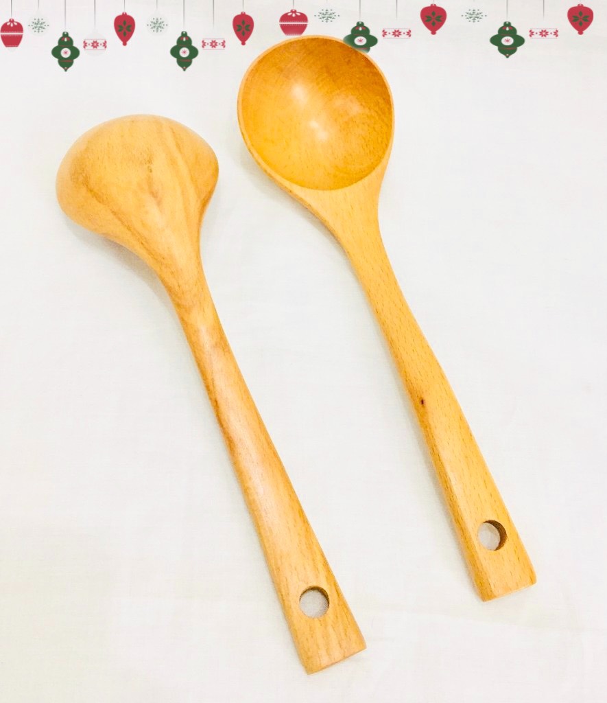 MUỖNG SOUP GỖ BEECH THANH TÚ 20CM