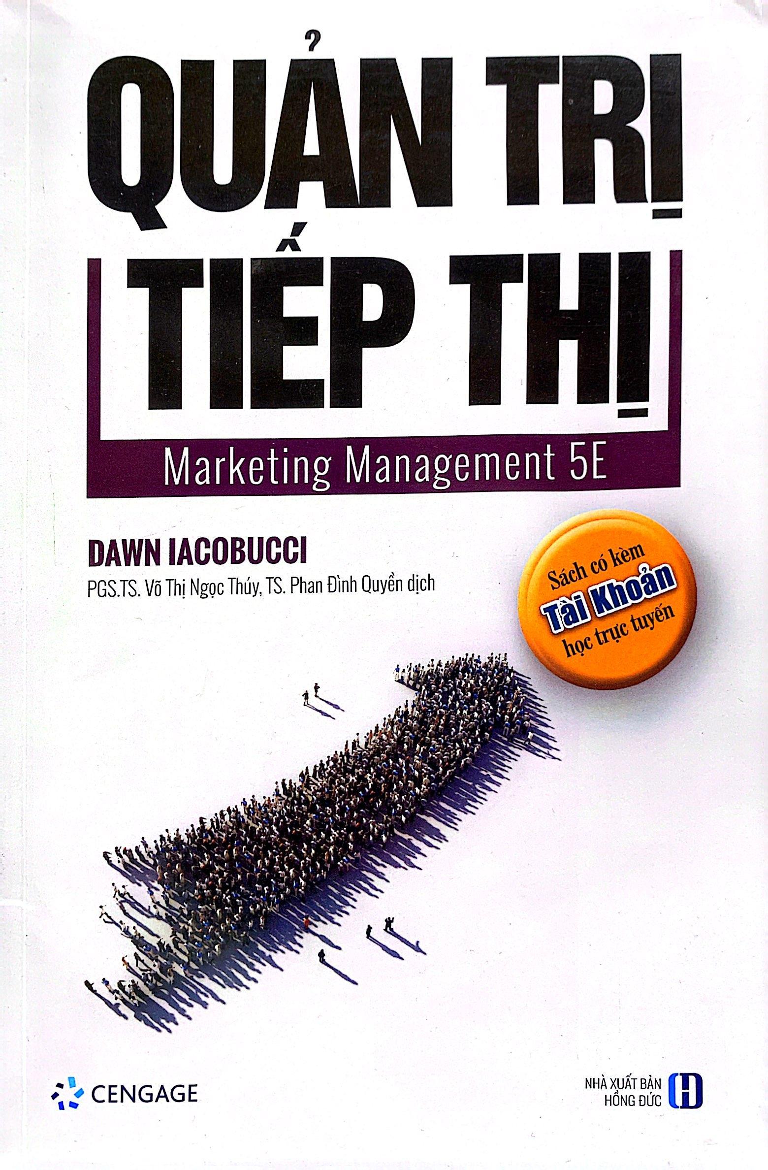 Quản Trị Tiếp Thị - Marketing Management 5E