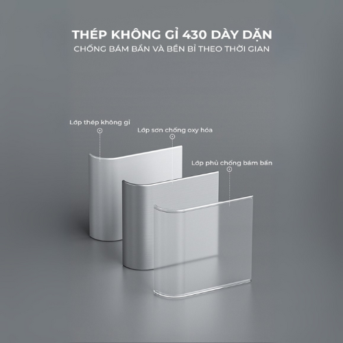 Thùng rác ELPHECO đạp chân mở hai cánh 20L Hàng chính hãng