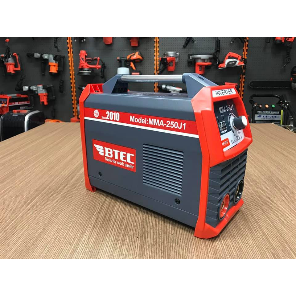 MÁY HÀN QUE ĐIỆN TỬ BTEC MMA-250J1 - HÀNG CHÍNH HÃNG
