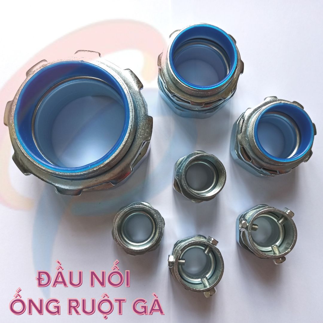 Phụ kiện ống ruột gà / Đầu nối ống có ren kim loại