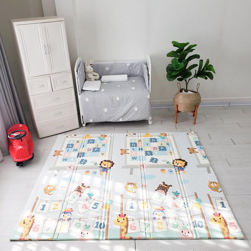 Thảm Silicone Dòng Gấp Gọn Mẫu Chữ Số