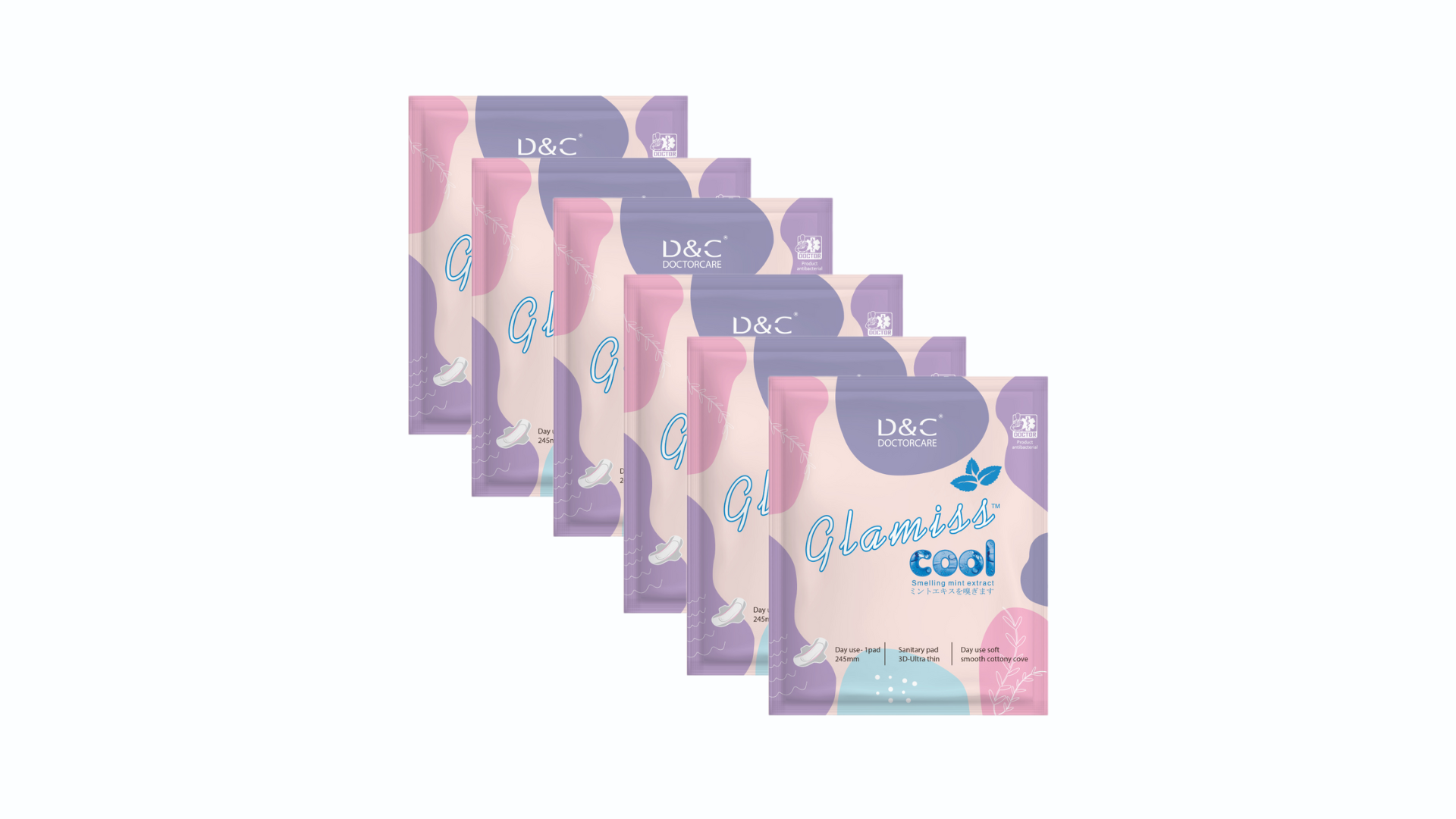 [QUÀ TẶNG KHÔNG BÁN] 6 gói gift 1 miếng Glamiss Cool Ban Ngày