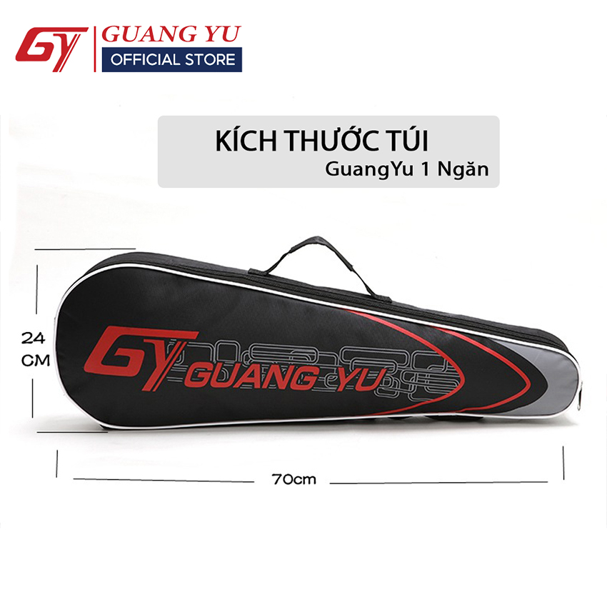 Túi Đựng Vợt 1 Ngăn Guang Yu Chống Thấm Nước Gọn Nhẹ Chắc Chắn - GY01